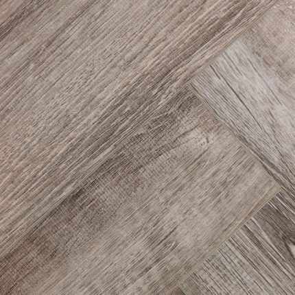 Напольное покрытие кварц винил SPC CronaFloor Herringbone Дуб Тулон H009