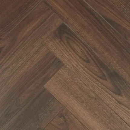 Кварц-виниловый ламинат Primavera Herringbone 3290 Орех американский браш