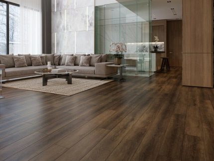 Ламинат SPC Evofloor Home Дуб Шоколадный